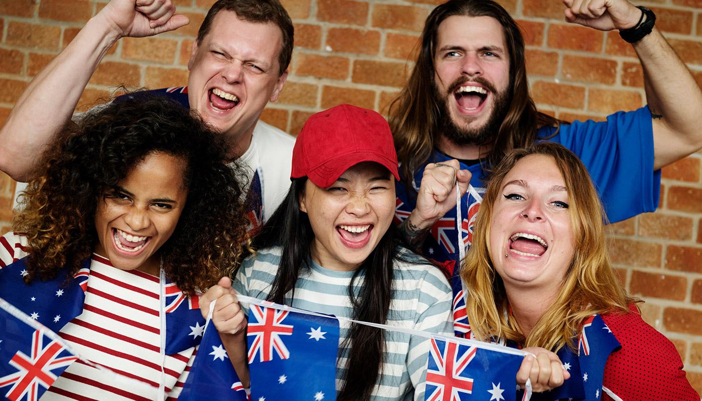 Australia fans