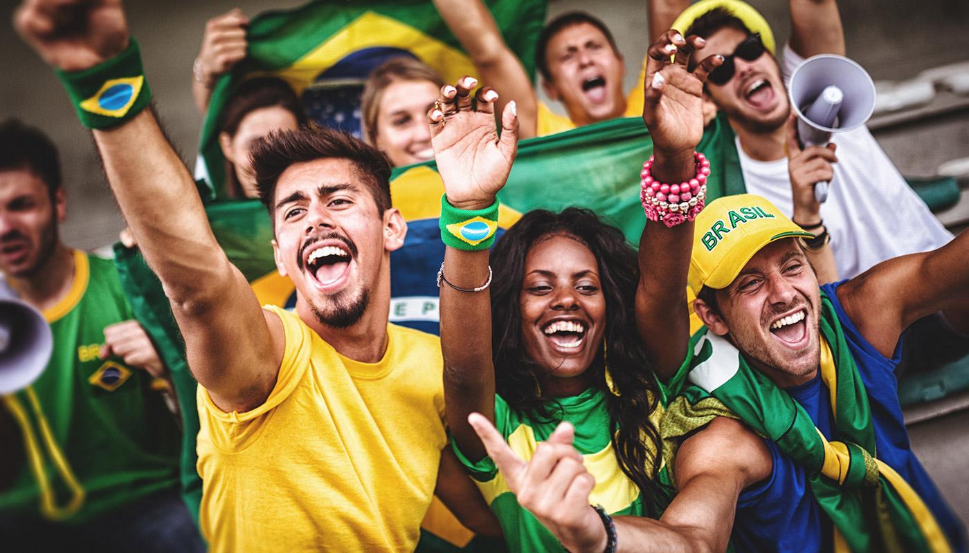 Brazil fans