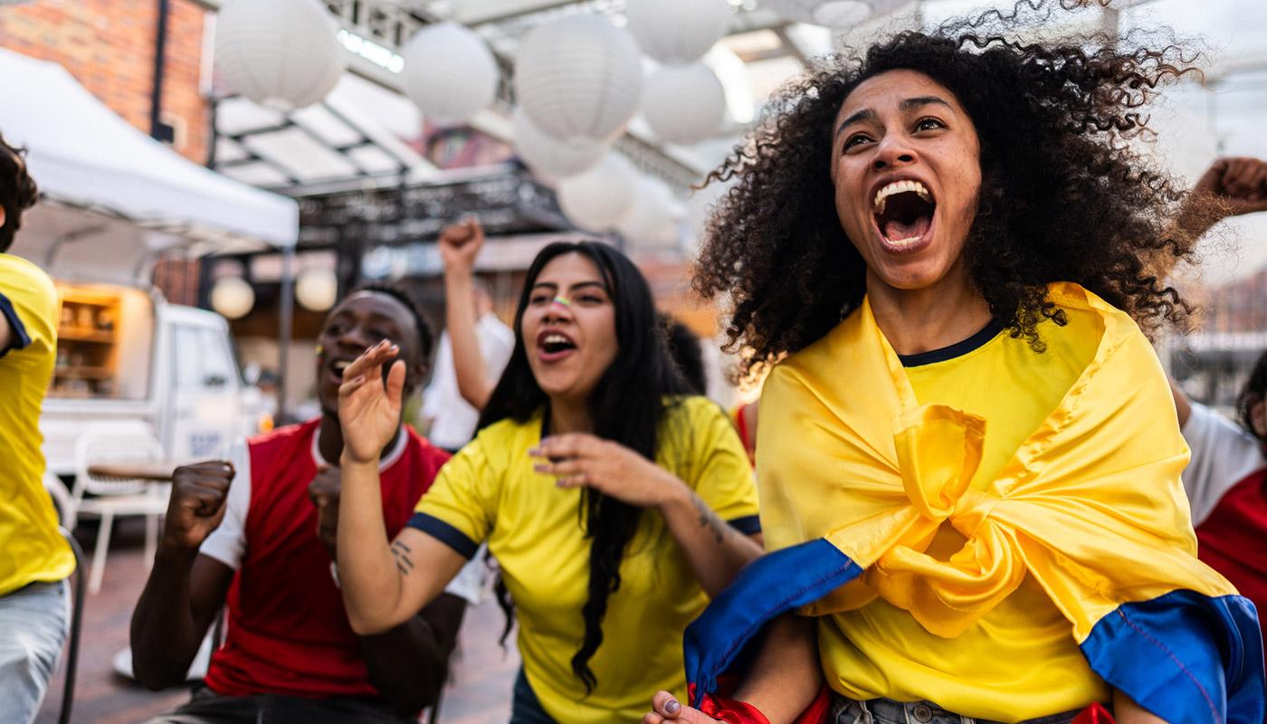 Colombia fans