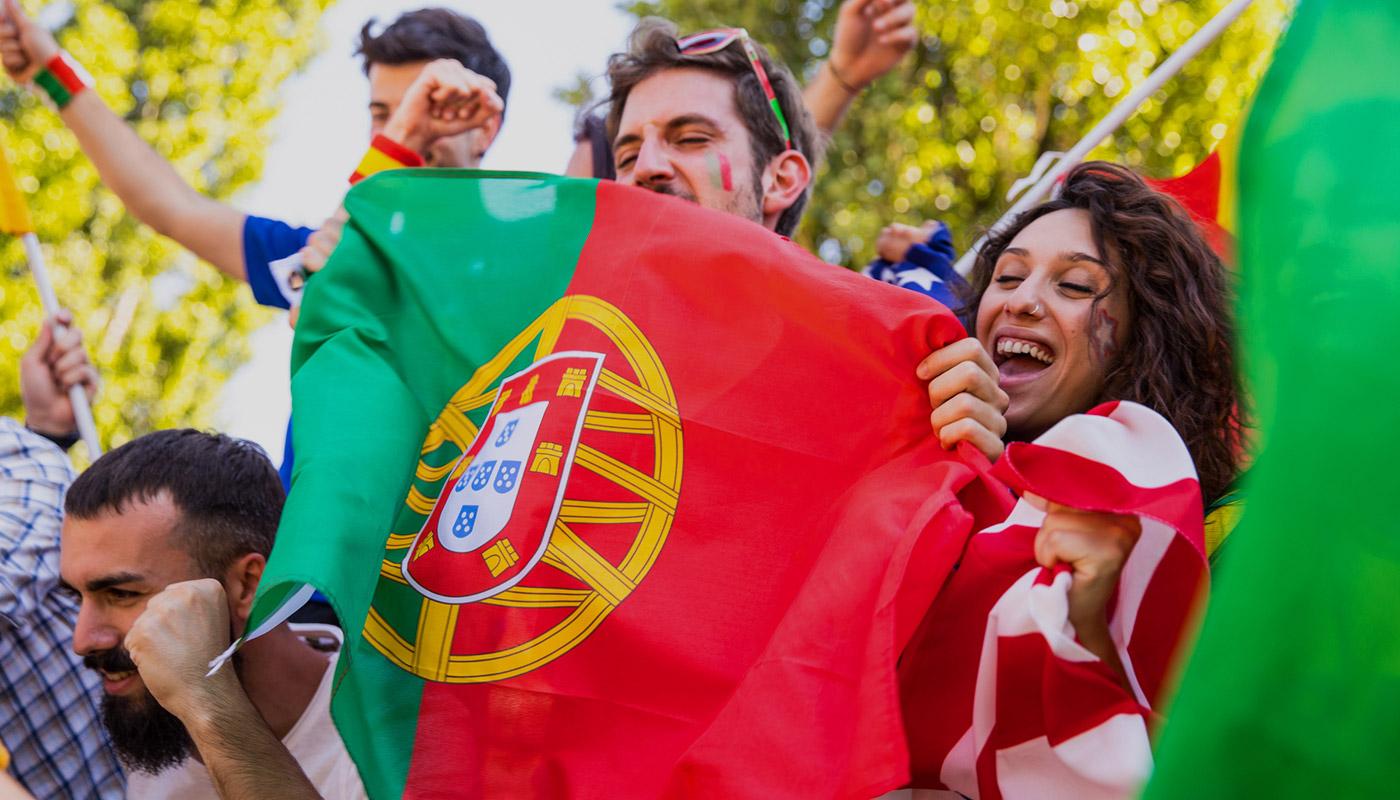 Portugal fans